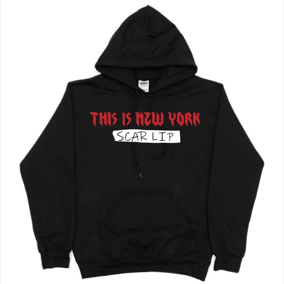 Other - Scar Lip This is New York Pullover Hoodie New 2023